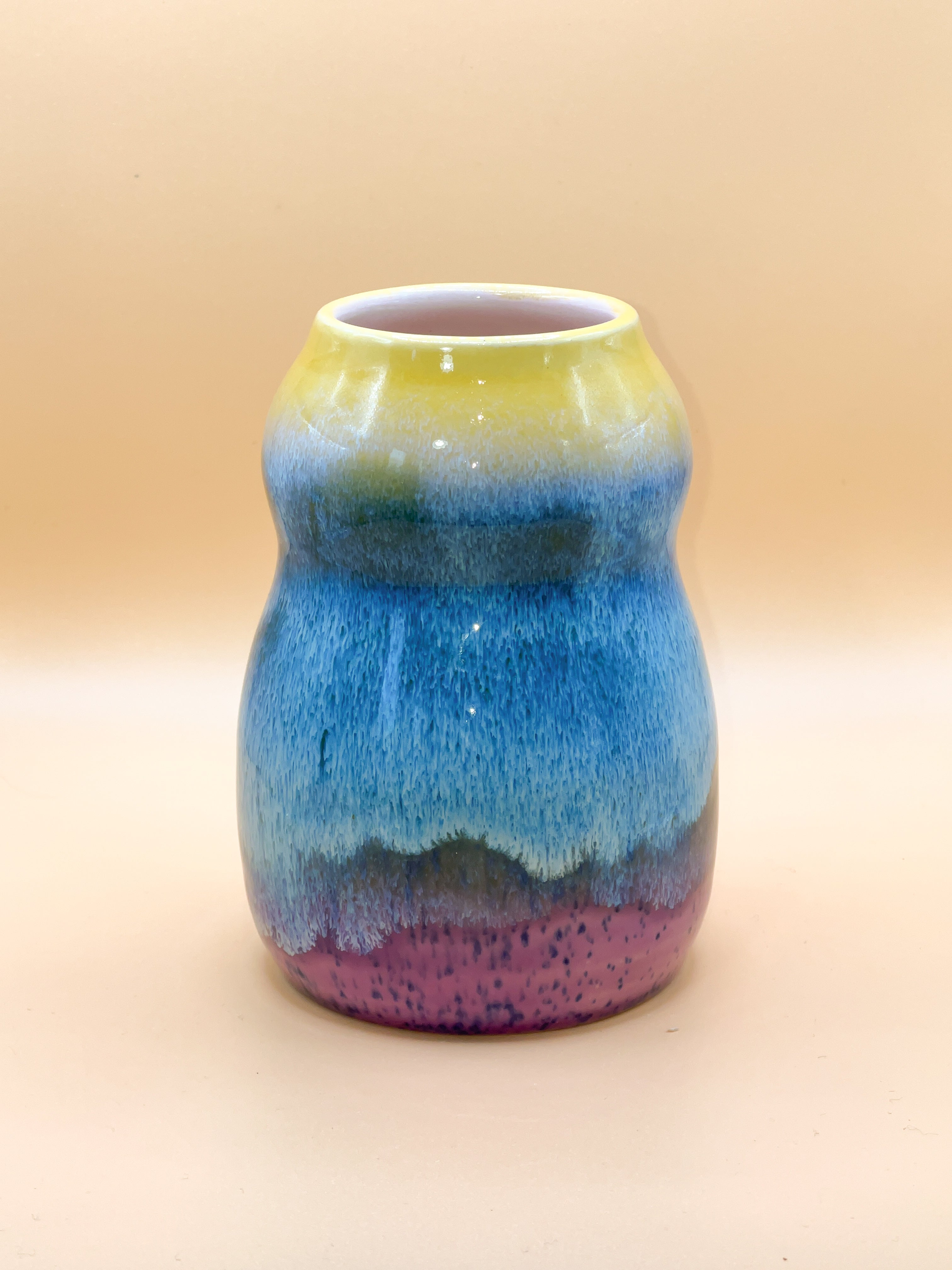 Tropical Sky Bud Vase