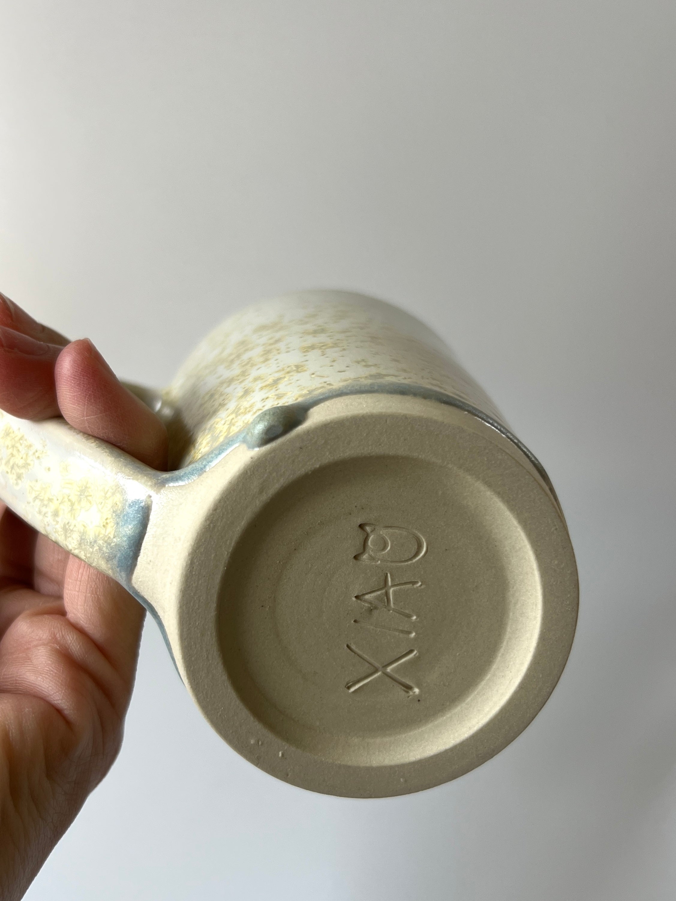 Sand Dollar Crystalline Mug