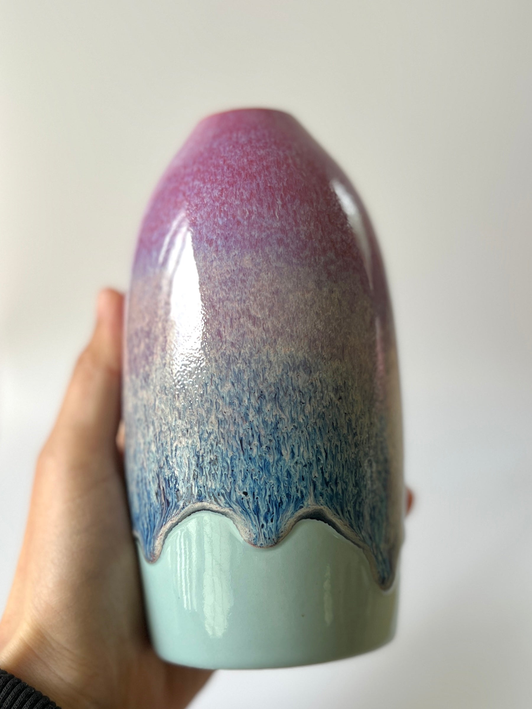 Indigo Shore Vase