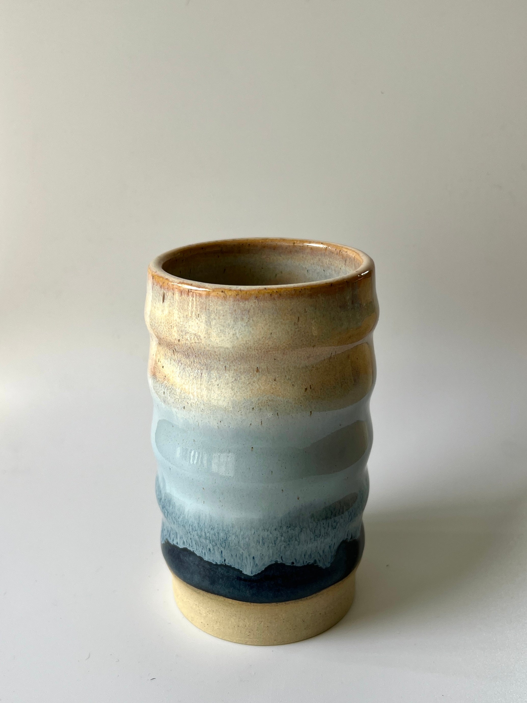 Blue Horizon bud Vase