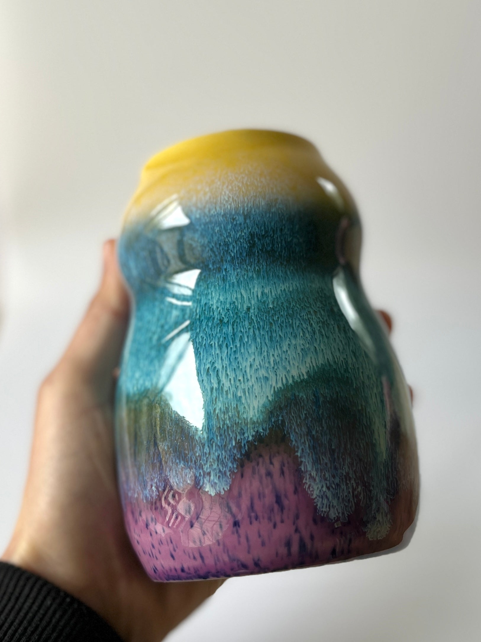 Tropical Sky Bud Vase