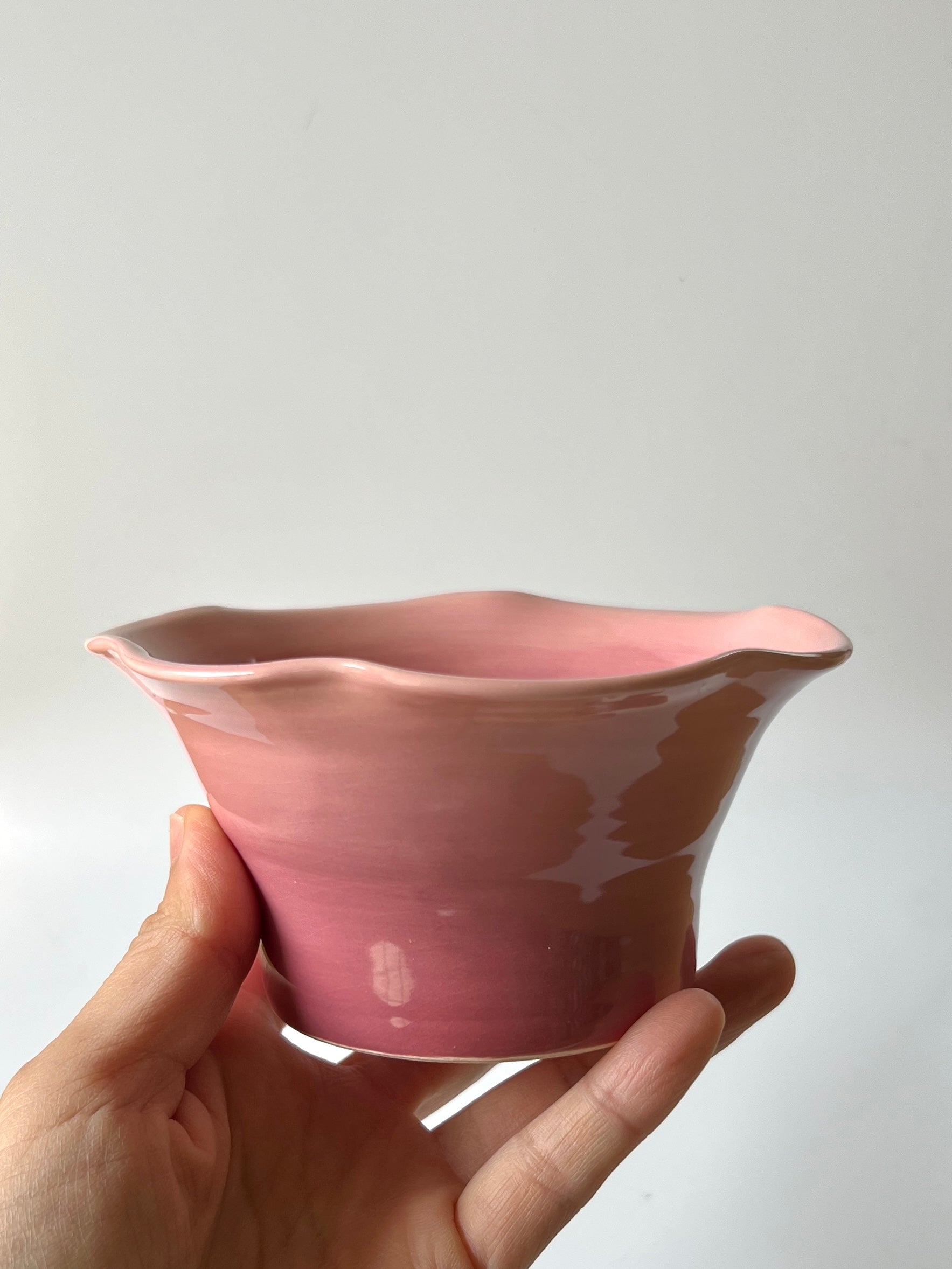 Pastel Ruffle Bowl
