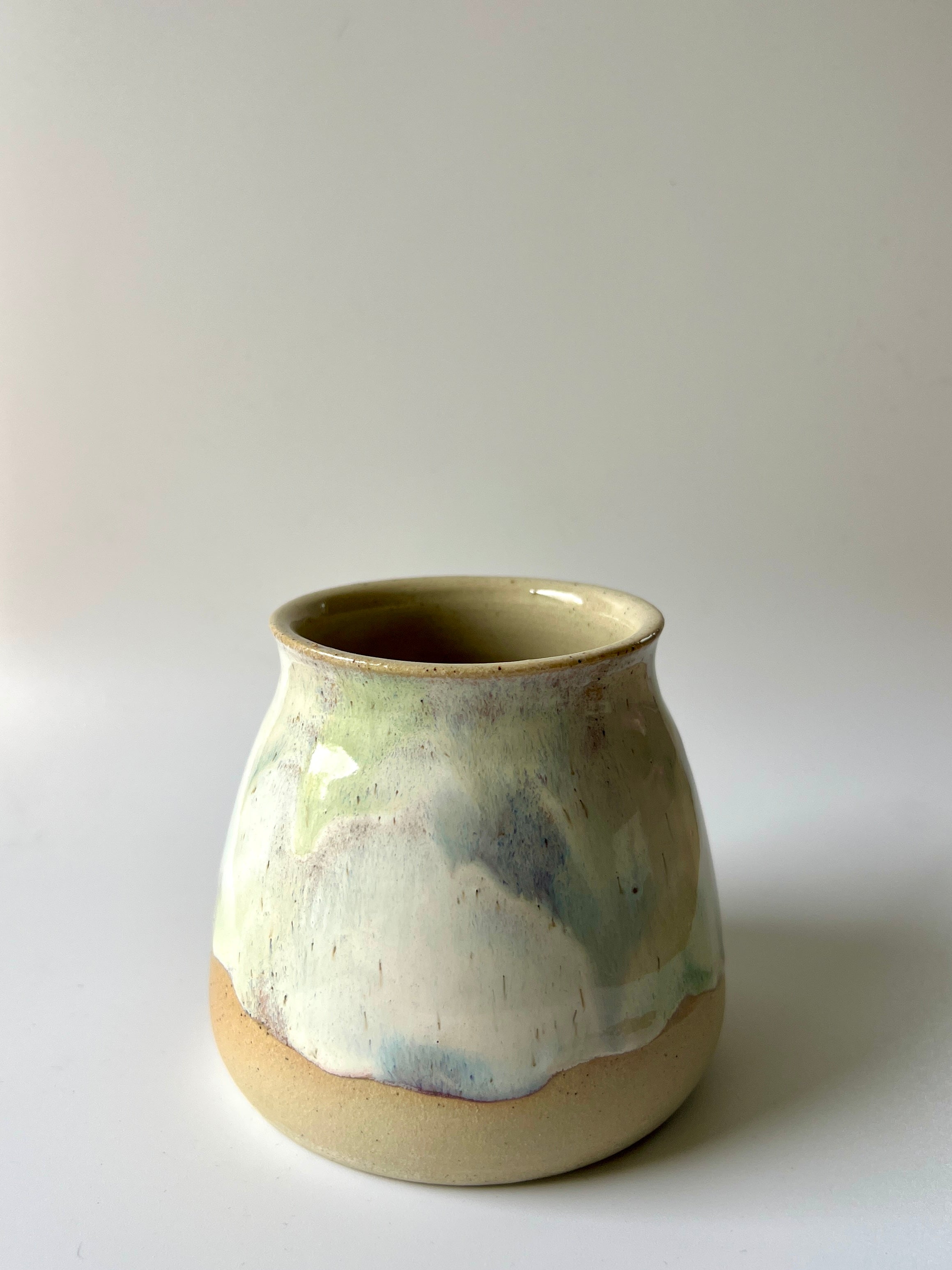 Mist-Swept Bud Vase