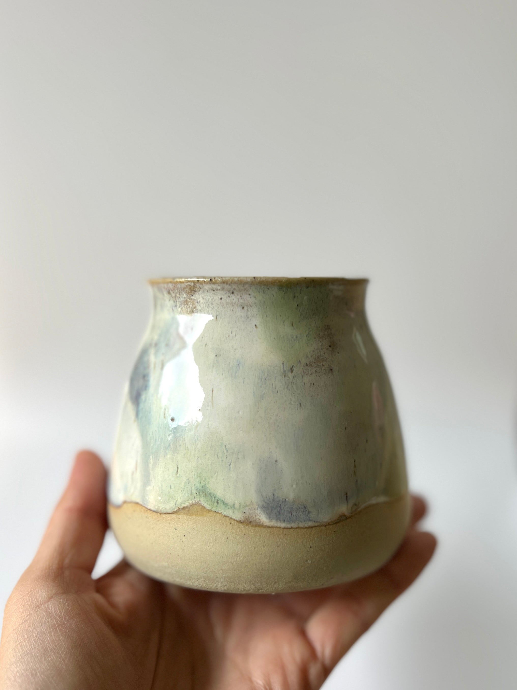 Mist-Swept Bud Vase