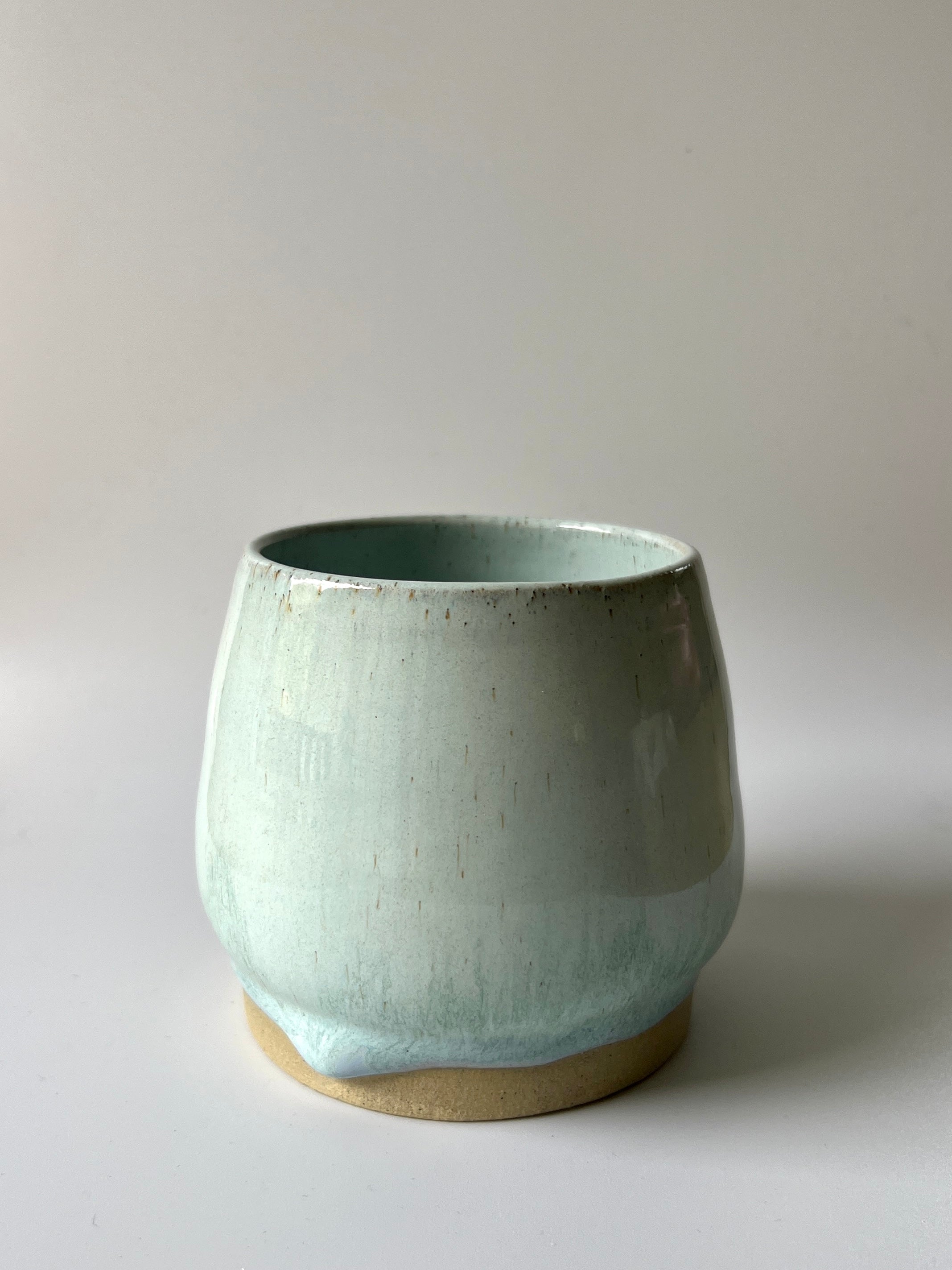Seafoam Drip Small Planter