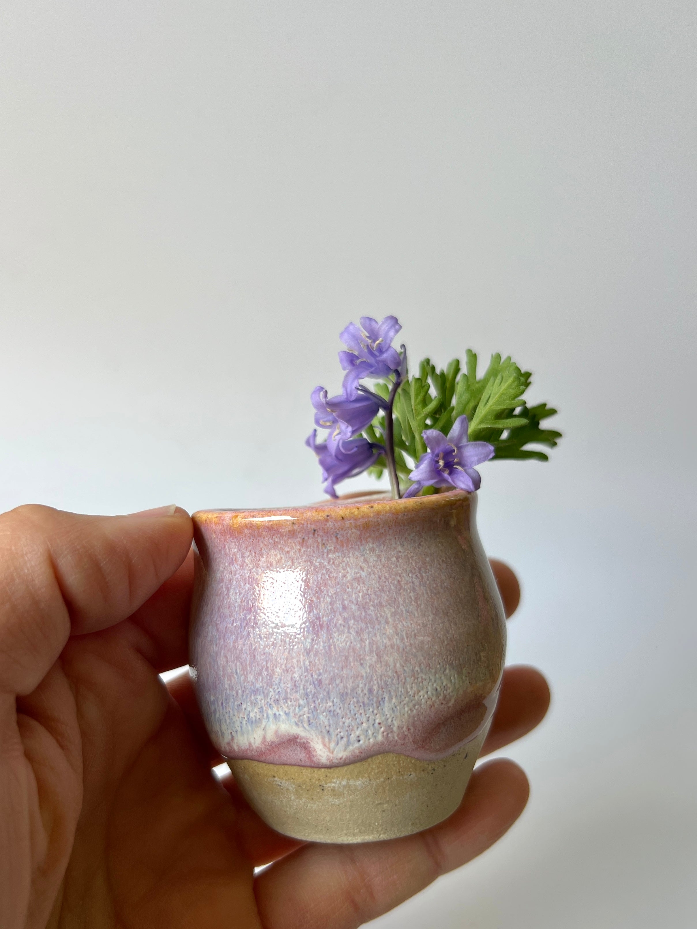 Rose Quartz Magnetic Bud Vase